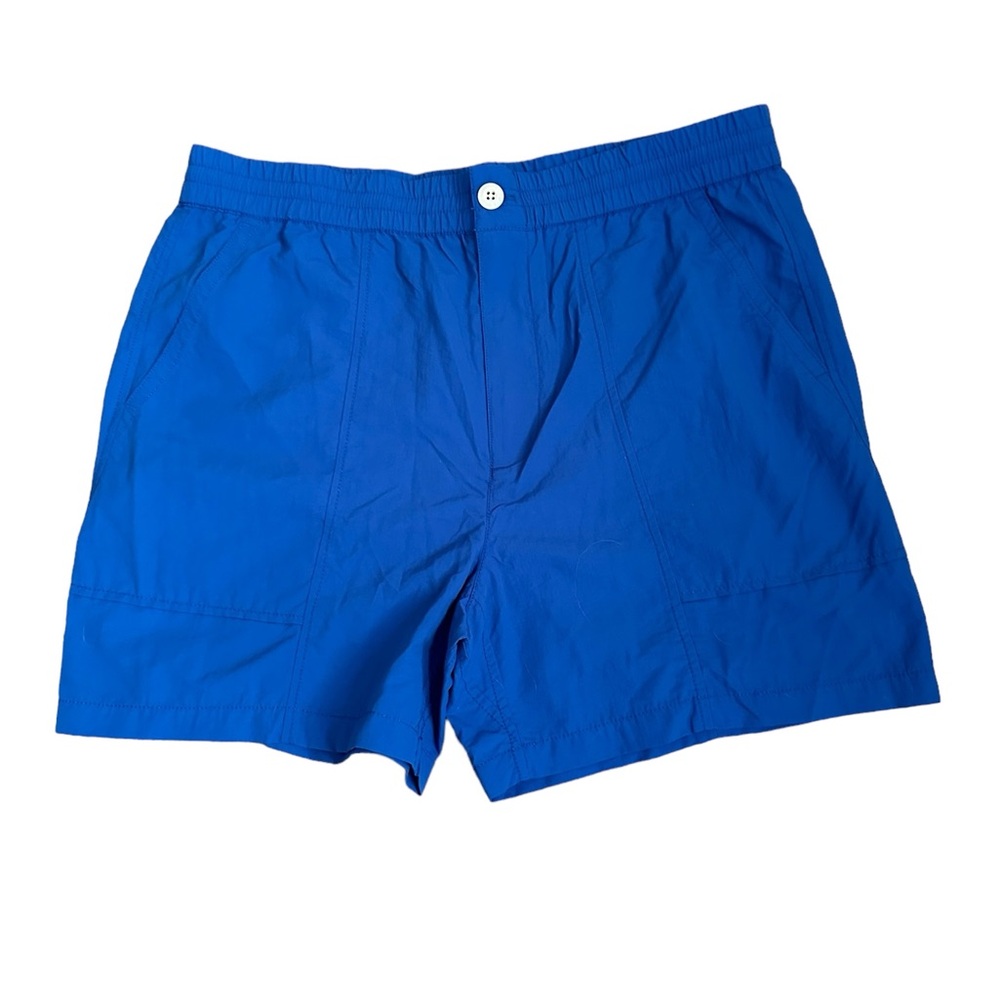 NWT Alex Mill Men’s Utility Short in Nylon Size L cobalt